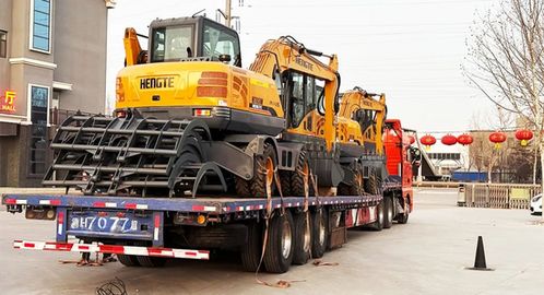 恒特挖掘機批量發(fā)車儀式